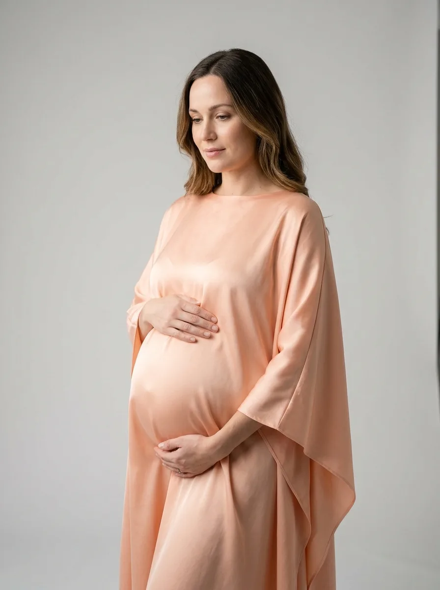 Элегантная maternity фотосессия в студии