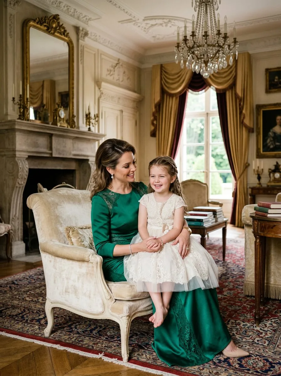 Luxury фотосессия мамы с дочкой