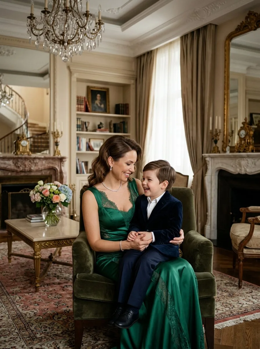Luxury фотосессия мамы с сыном