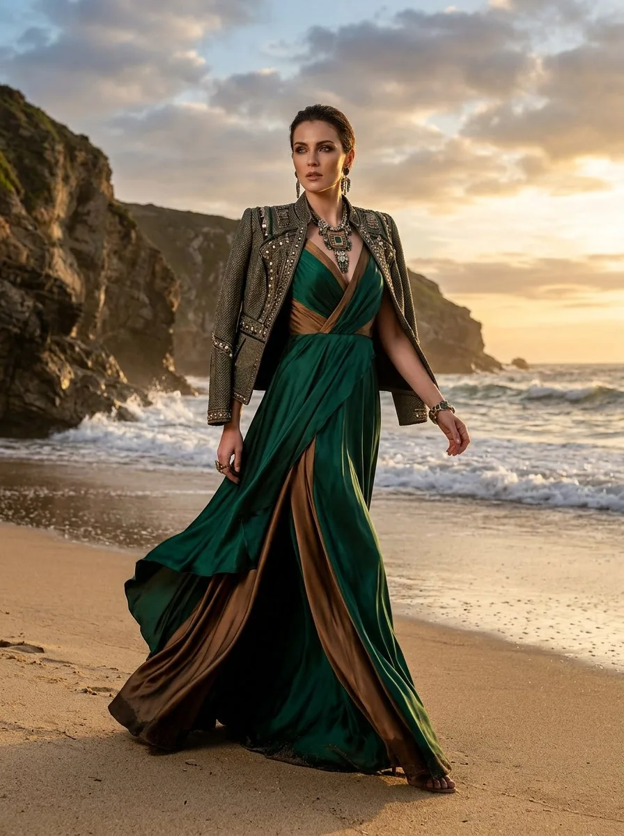 Fashion фотосессия на море