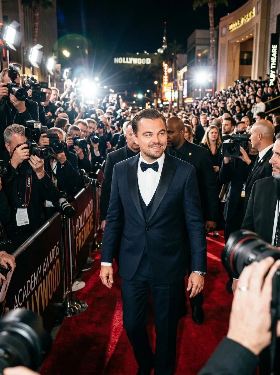 Реалистичная фотосессия с Leonardo DiCaprio