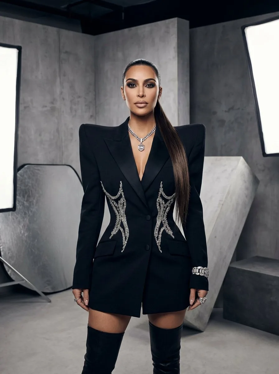 Fashion фотосессия с Kim Kardashian